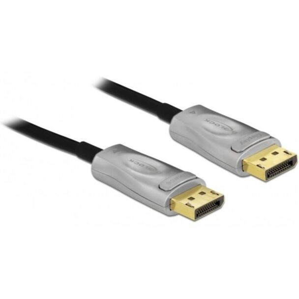 DeLOCK 85886 cavo DisplayPort 15 m Nero