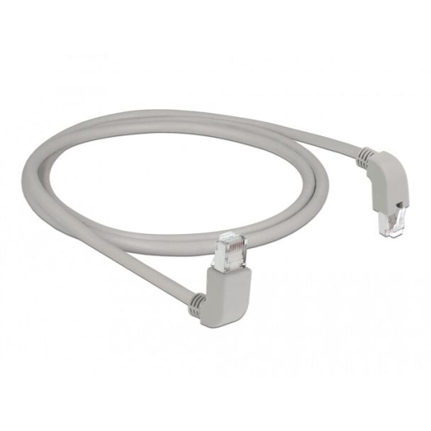 DeLOCK 85862 cavo di rete Grigio 1 m Cat6 S/FTP (S-STP)