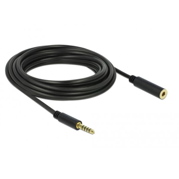 DeLOCK 85799 audio cable 5 m 4.4mm Black