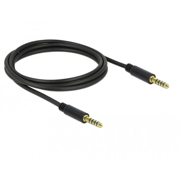 DeLOCK 85792 audio cable 2 m 4.4mm Black