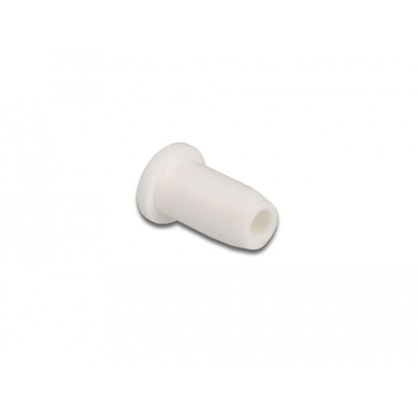 DeLOCK Fiber optic dust cap for connector with 1.25 mm ferrule 10 pieces white