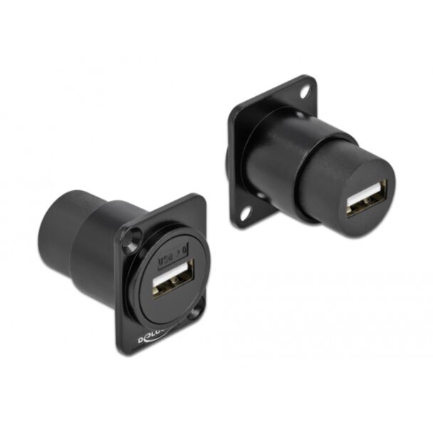 DeLOCK D-Type Module USB 2.0 Type-A female to female