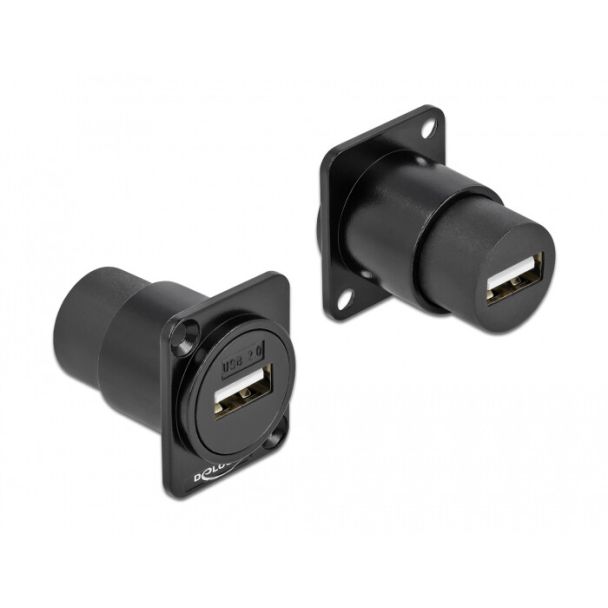 DeLOCK D-Type Module USB 2.0 Type-A female to female