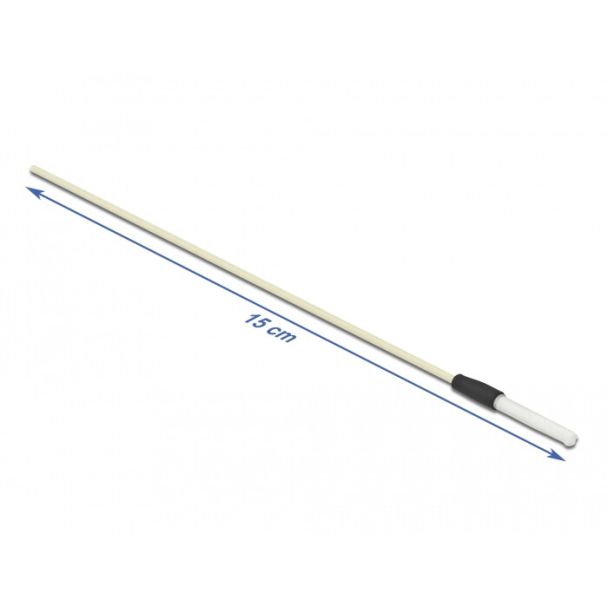 DeLOCK Stick di pulizia a fibra ottica per connettori con puntale da 2,50 mm 5 pezzi