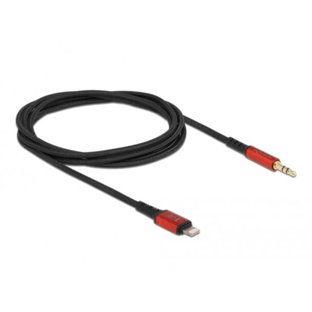 DeLOCK Audio Cable 8 pin Lightning male to Stereo jack male 3.5 mm 3 pin 1.5 m