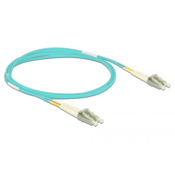 DeLOCK Cable Optical Fibre LC to LC Multi-mode OM3 2 m