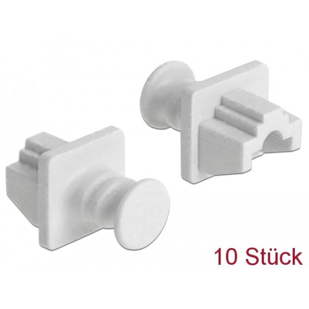 DeLOCK 86507 port dust cover 10 pc(s) RJ-45