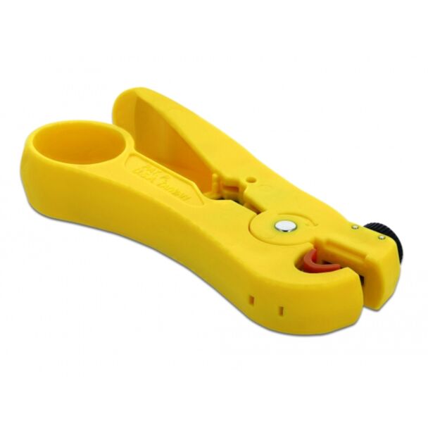 DeLOCK 86478 cable stripper Yellow