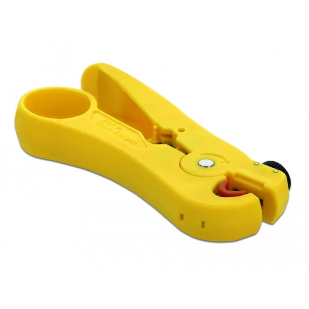 DeLOCK 86478 cable stripper Yellow