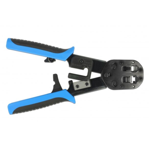 DeLOCK 86450 pinza crimpatrice Set di utensili/attrezzi Nero, Blu