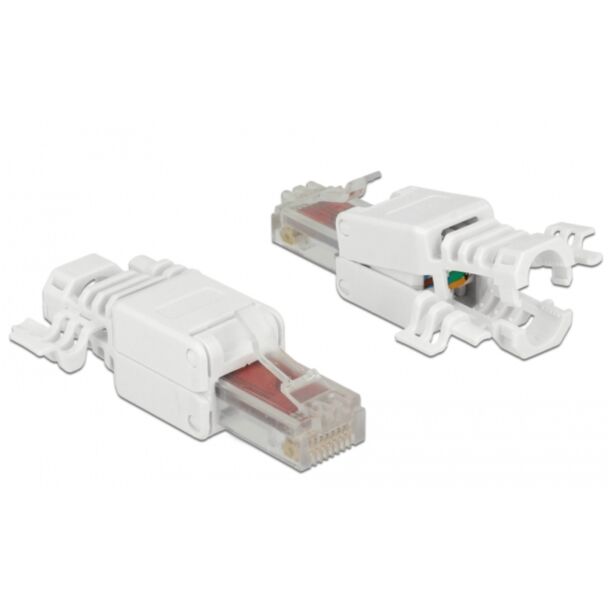 DeLOCK 86416 wire connector RJ-45 White