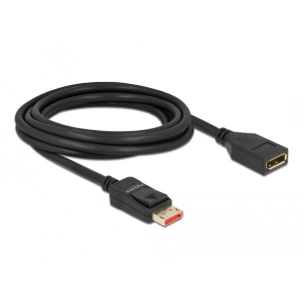 DeLOCK DisplayPort extension cable 8K 60 Hz 3 m