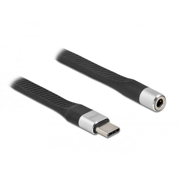 DeLOCK Cavo FPC a nastro piatto USB Type-C per Jack stereo femmina da 10 cm
