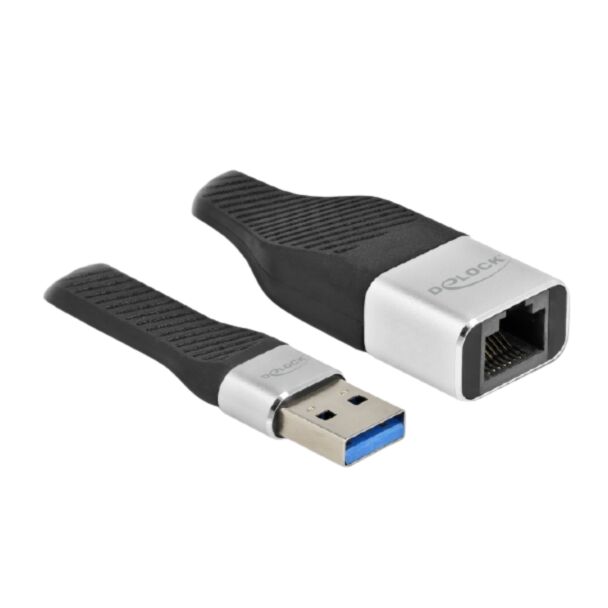 DeLOCK Cavo FPC a nastro piatto USB Tipo-A per Gigabit LAN 10/100/1000 Mbps da 13 cm
