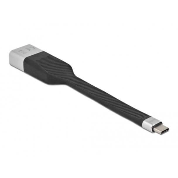 DeLOCK Cavo FPC a nastro piatto USB Type-C per Gigabit LAN 10/100/1000 Mbps da 15 cm
