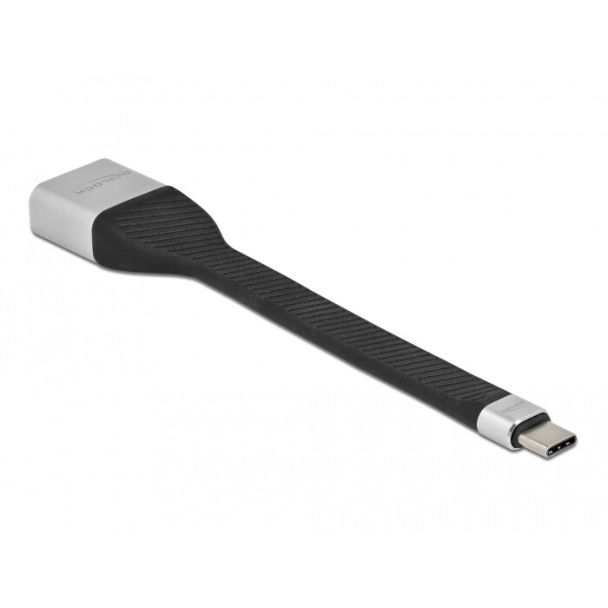 DeLOCK FPC Flat Ribbon Cable USB Type-C to DisplayPort (DP Alt Mode) 4K 60 Hz 14 cm