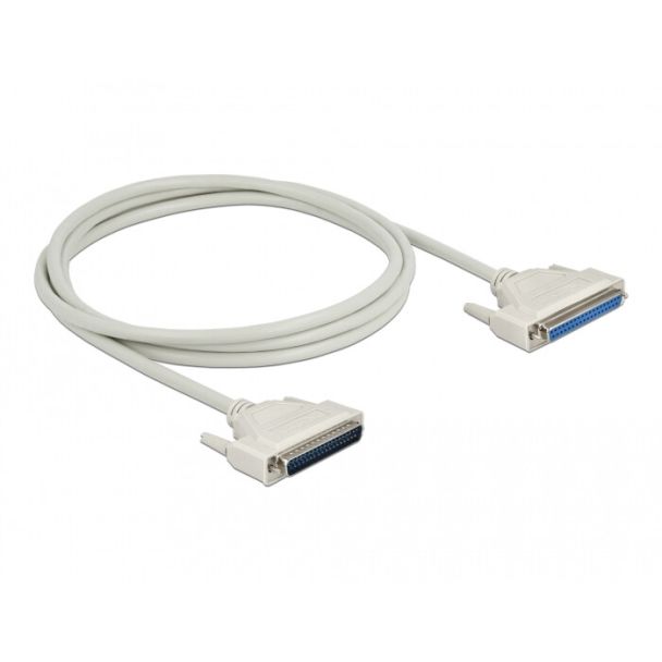 DeLOCK Serial Cable D-Sub 37 male to female 2 m