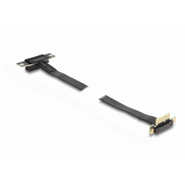 DeLOCK Scheda Riser PCI Express x1 maschio angolare a 90° per slot x1 angolare a 90° con cavo da 60 cm