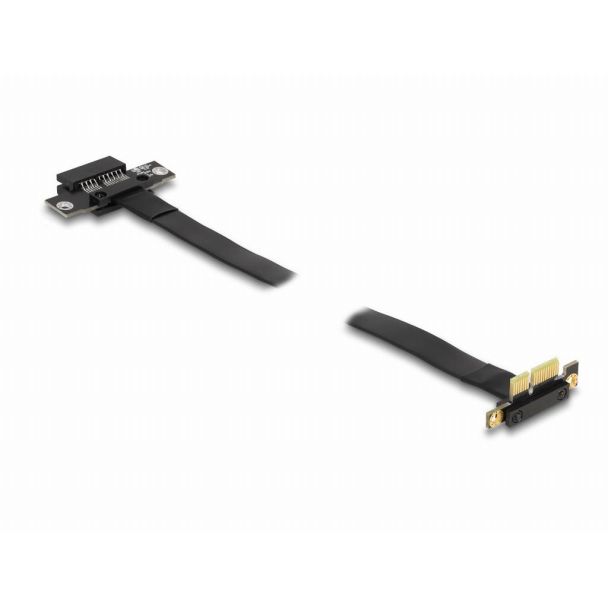 DeLOCK Scheda Riser PCI Express x1 maschio angolare a 90° per slot x1 con cavo da 60 cm