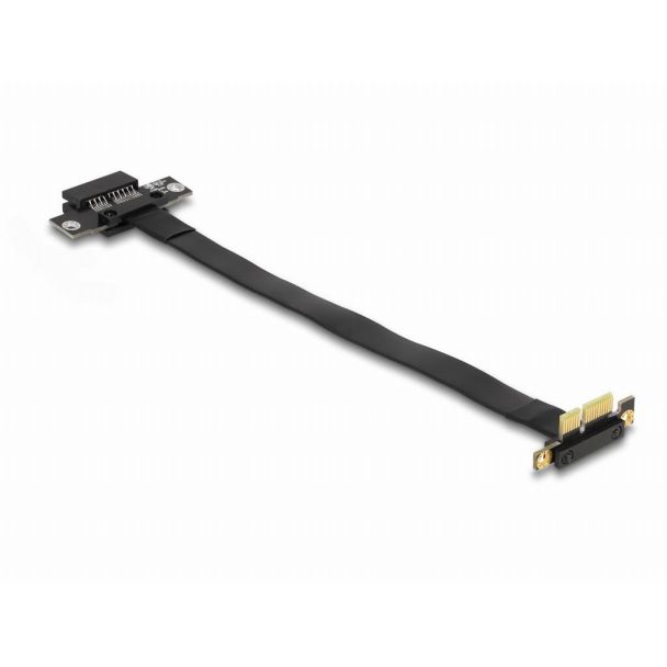 DeLOCK Scheda Riser PCI Express x1 maschio angolare a 90° per slot x1 con cavo da 30 cm