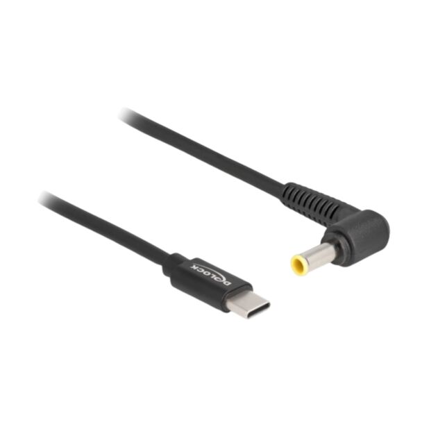 DeLOCK Cavo di ricarica USB Type-C maschio per da Samsung 5,5 x 3,0 mm maschio