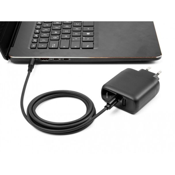 DeLOCK Cavo di ricarica USB Type-C maschio per HP da 4,8 x 1,7 mm maschio