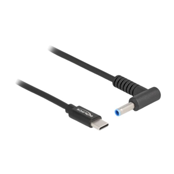DeLOCK Laptop Charging Cable USB Type-C male to HP 4.5 x 3.0 mm male