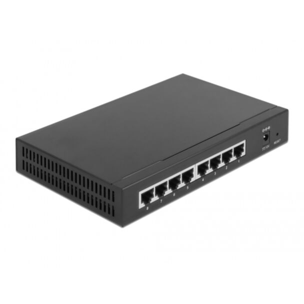 DeLOCK Switch 2,5 Gigabit Ethernet a 8 porte