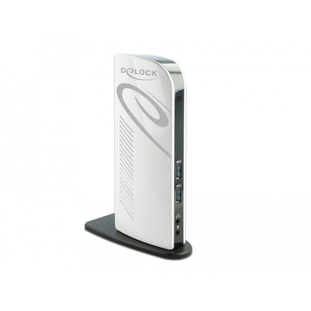 DeLOCK USB Docking Station Dual HDMI Full-HD / USB 3.2 / LAN / Audio