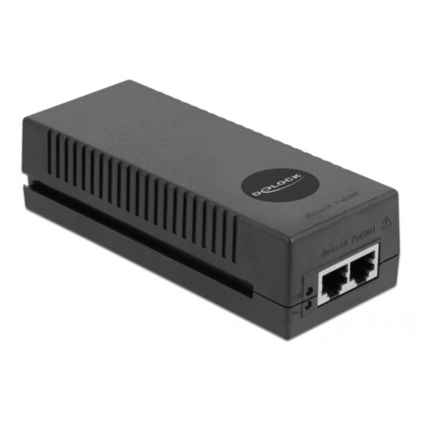 DeLOCK Iniettore PoE+ da 10 Gigabit 802.3at 30 W