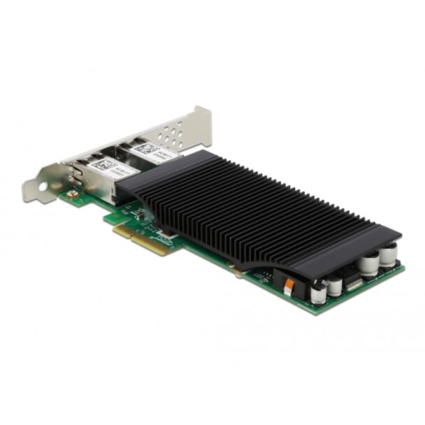 DeLOCK Scheda PCI Express x4 per 2 x Gigabit LAN PoE+