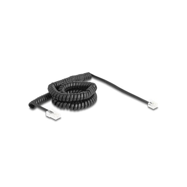 DeLOCK 88481 cavo telefonico 5 m Nero