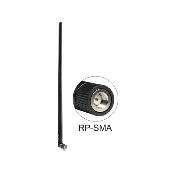 DeLOCK 88450 network antenna Omni-directional antenna RP-SMA 9 dBi