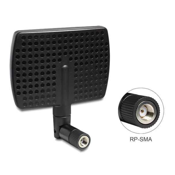 DeLOCK 88447 network antenna Directional antenna RP-SMA 7 dBi