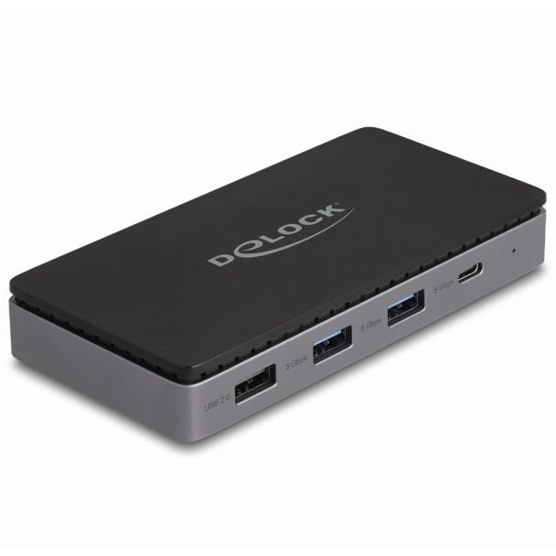 DeLOCK USB Type-C Docking Station 4K - Dual HDMI MST / USB / Gibabit LAN / PD 3.0 85 W