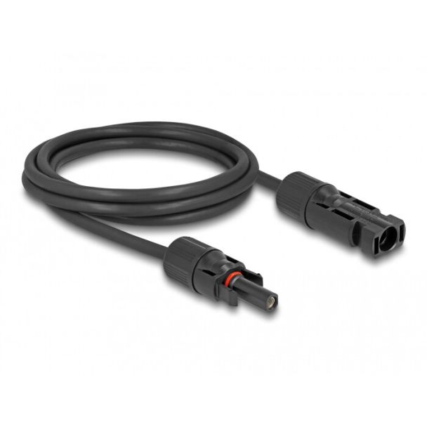 DeLOCK DL4 Solar Cable 4 mm² male to female 2 m black