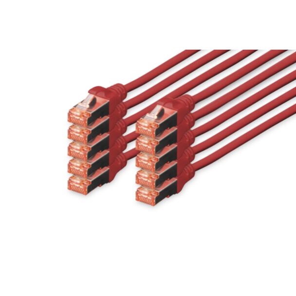 Digitus Cavo patch CAT 6 S/FTP, 10 pezzi