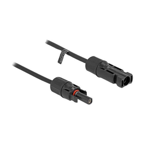DeLOCK DL4 Solar Cable 4 mm² male to female 3 m black