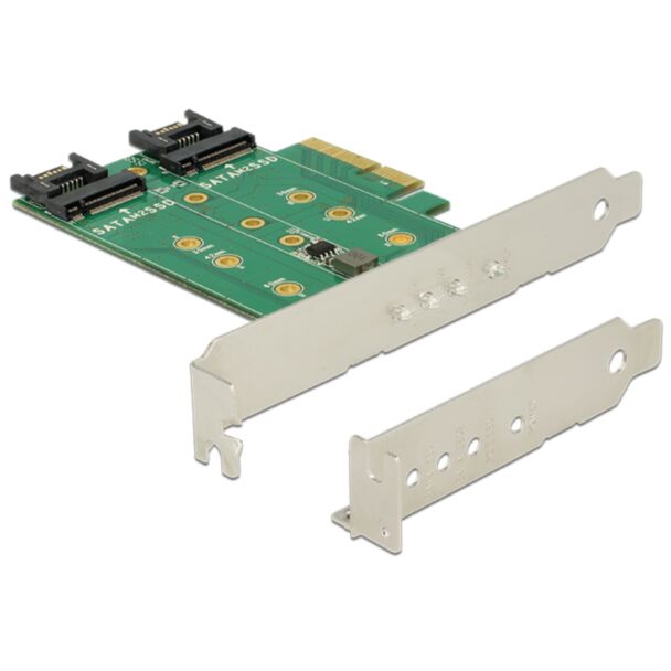 DeLOCK 89518 scheda di interfaccia e adattatore Interno M.2, SATA