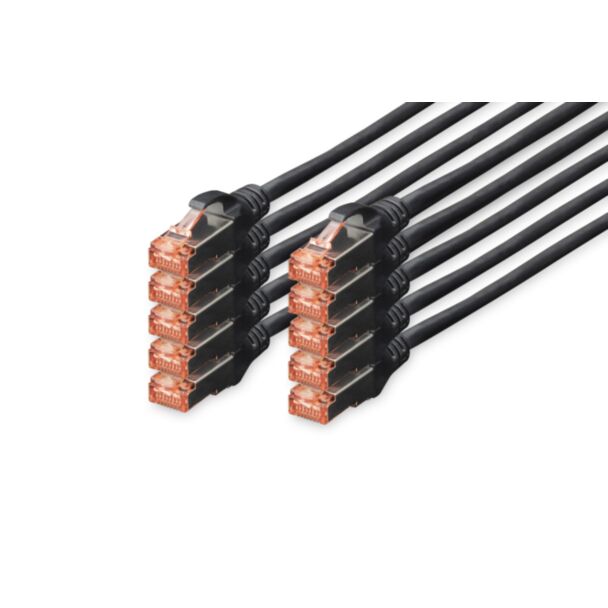 Digitus Cavo patch CAT 6 S/FTP, 10 pezzi