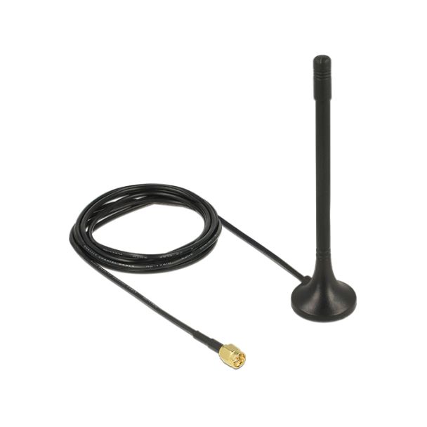 DeLOCK 89490 antenna di rete Antenna omnidirezionale SMA 2 dBi