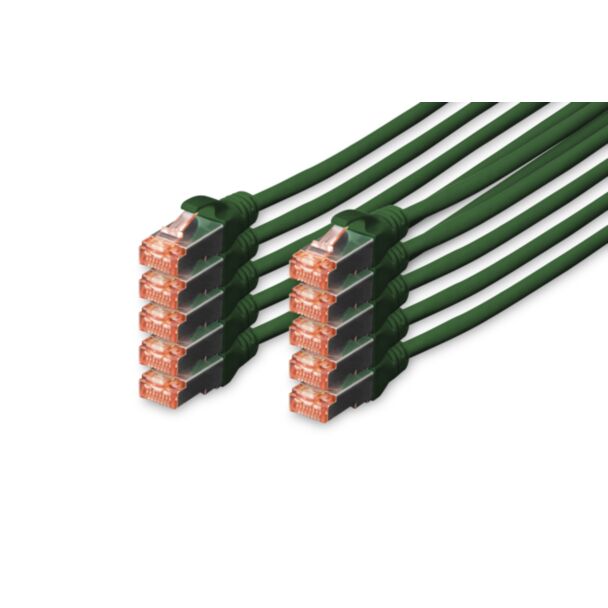 Digitus Cavo patch CAT 6 S/FTP, 10 pezzi