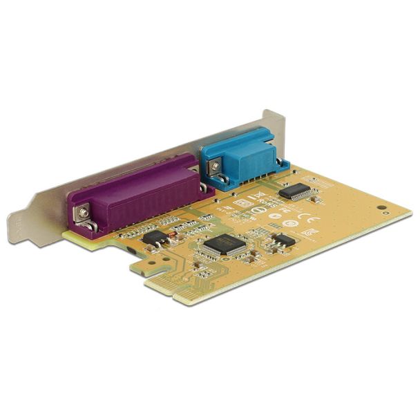 DeLOCK 89446 scheda di interfaccia e adattatore Interno Parallelo, Seriale
