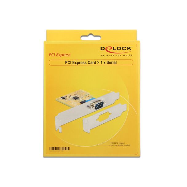 DeLOCK 89444 scheda di interfaccia e adattatore Interno Seriale