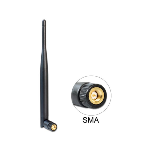 DeLOCK 89438 antenna di rete Antenna omnidirezionale SMA 5 dBi
