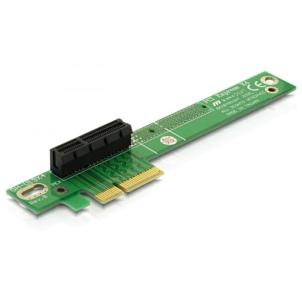 DeLOCK Riser PCIe x4 scheda di interfaccia e adattatore Interno
