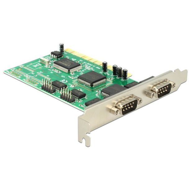 DeLOCK PCI Card 4x Serial scheda di interfaccia e adattatore