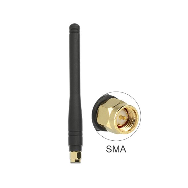 DeLOCK 88914 network antenna Omni-directional antenna SMA 2.5 dBi