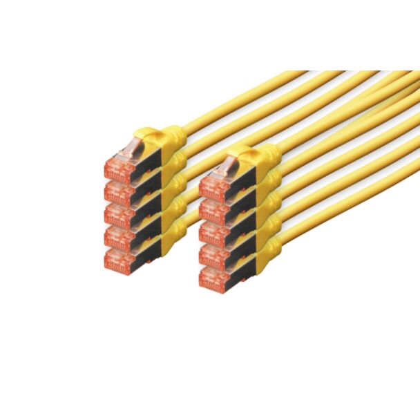 Digitus Cavo patch CAT 6 S/FTP, 10 pezzi