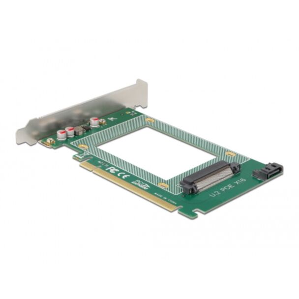 DeLOCK Scheda PCI Express x16 per 1 x U.2 NVMe SFF-8639 interno